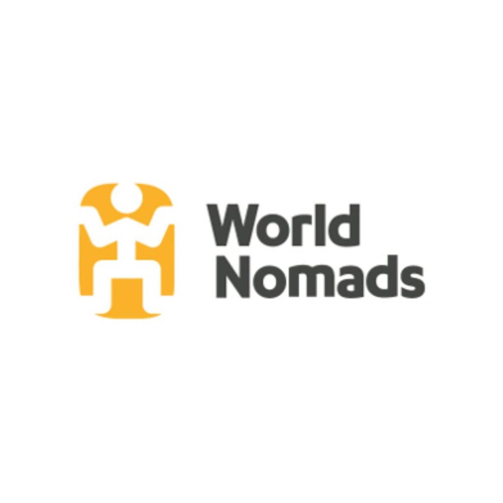 World Nomads logo - a vegan travel resource