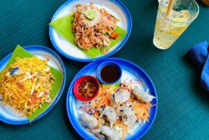 Vegan Thai Food at Free Bird Cafe - some of the best vegan food in Chiang Mai