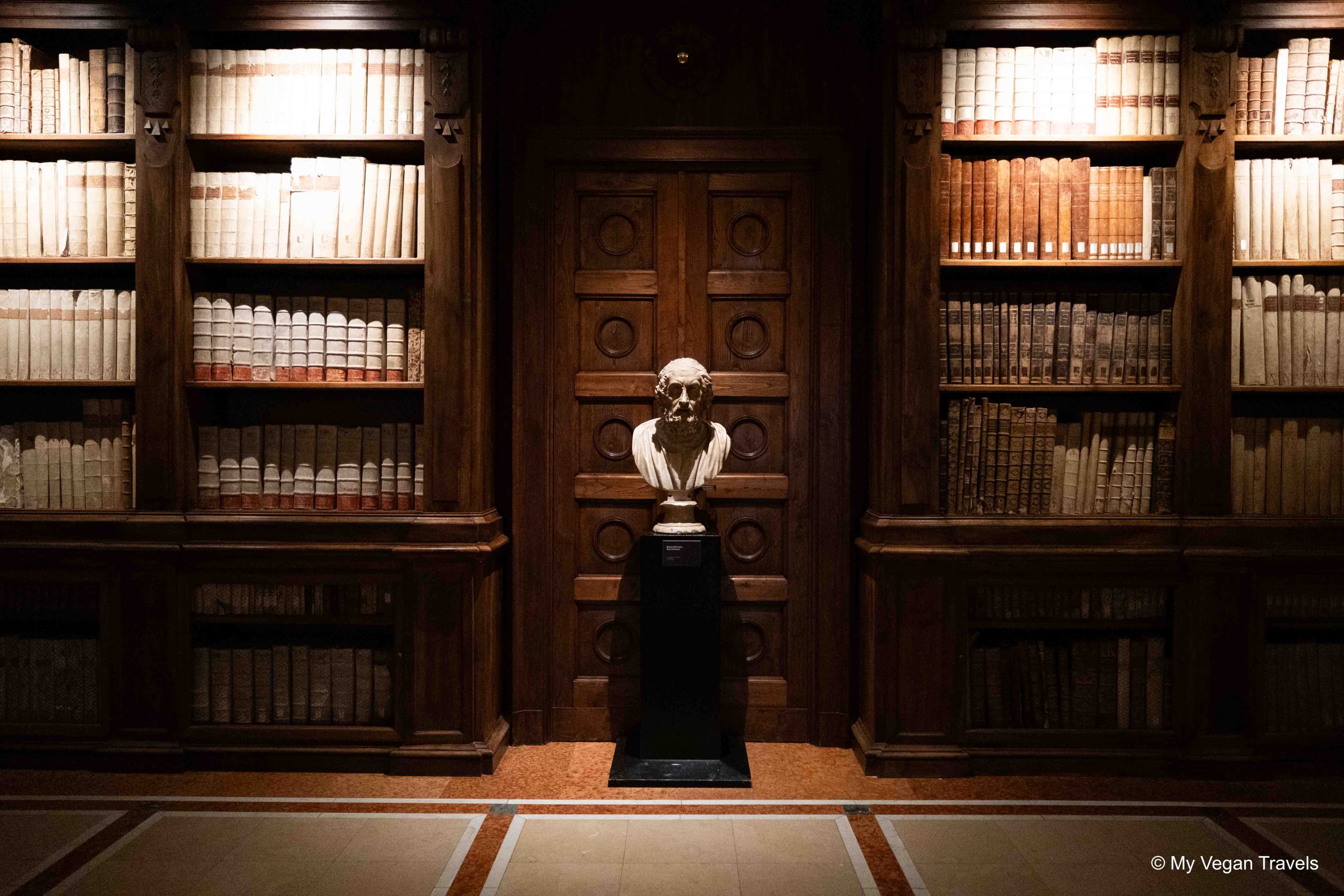 Inside the world's oldest library in Verona - for this blog on things to do in Verona